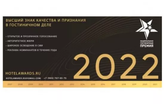 Национальная гостиничная премия 2022
